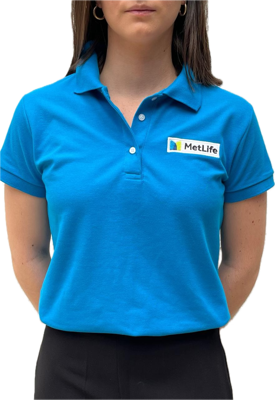 Playera Polo Dama Turquesa